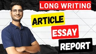 Article Writing  Write A Report  Write An Essay  FormatTipsMethodTricks [upl. by Stander208]