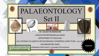 Palaeontology Practical Set II Phyllum  Brachiopoda Echinodermata and Arthopoda [upl. by Horne]