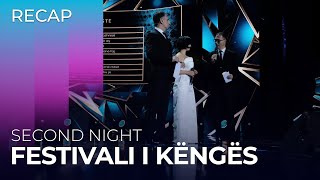 Festivali i Këngës në RTK 2023 Kosovo  Second Night  RECAP [upl. by Memory456]