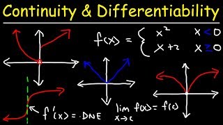 Continuity and Differentiability [upl. by Box66]