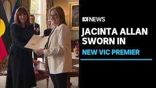 Jacinta Allan becomes Victorias new Premier succeeding Daniel Andrews  ABC News [upl. by Henriques]