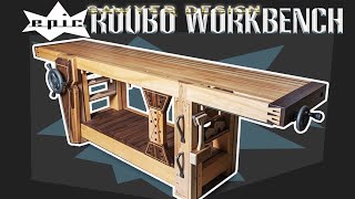 Roubo Workbench Build  Part 43  BenchShop Tour  Joinery Station Setup [upl. by Laertnom]