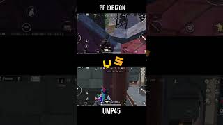 pp 19 bizon vs ump45 1000subscriber share viralvideo bgmi pubgmobile short game [upl. by Nerw]