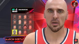 MARCIN GOTAT NBA 2K25 NEXT GEN FACE CREATION [upl. by Hsepid403]