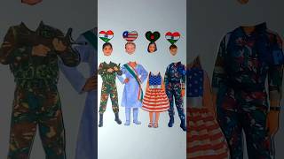 Bangladesh 🇧🇩 America 🇺🇸 India 🇮🇳 I Love Country  🇮🇳 Independence Day Drawing shorts ashortaday [upl. by Odnalor]