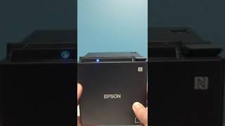 Reset IP address of Epson TM M30 printer [upl. by Neirda682]