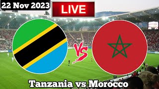 Tanzania Vs Morocco Live Match Today [upl. by Orling]