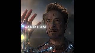 I am Iron Man  Iron Man Edit  dadanny Cant Feel Myself ironman edit thanos avengersedit [upl. by Sandeep]