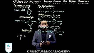 Acid Catalyzed Addition Reaction Mechanism of Aldehydes and Ketones  MDCAT ACADEMY [upl. by Firahs]