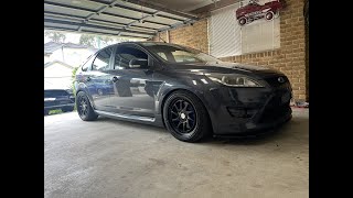 Installing Front COILOVERS onto my XR5 TurboFocus ST225 [upl. by Dixil]