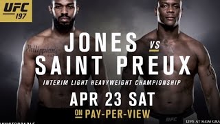 UFC 197 Jon Jones vs Ovince Saint Preux  JONES x SAINT PREU  FULL FIGHT [upl. by Rosenstein69]