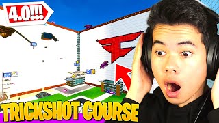 TRICKSHOT COURSE 40 MAP CODE RELEASE  FaZe Kaz KazTS [upl. by Hoskinson]