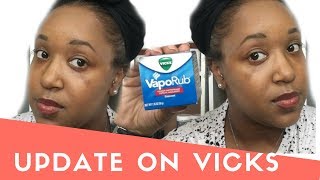 REGROW EDGES WITH VICKS VAPOR RUB I TWO MONTH UPDATE [upl. by Ibloc]