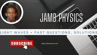 JAMB PHYSICS 2025 EPISODE 1 Light Waves PART 1 Reflection Plane Mirrors Past Questions [upl. by Suoivatram]