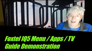 Foxtel IQ5 Menu Apps and Programs Demonstration [upl. by Aremaj]