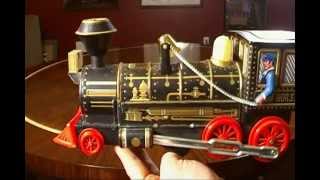 Modern Toys Japan Iron Horse Vintage Battery Operated Train [upl. by Dj]