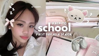 REALISTIC FIRST DAY OF SENIOR YEAR ₊˚ෆ 🖇️  grwm [upl. by Acey33]