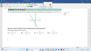 Matura próbna Operon listopad 2023 zadanie 12 [upl. by Birmingham]