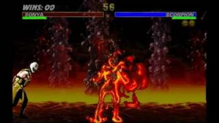 Ultimate Mortal Kombat 3 Stage Fatalities [upl. by Siurtemed]