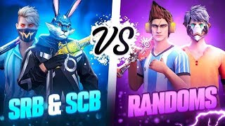 SRB amp SCB VS RANDOM PRO PLAYER 2V2 CUSTOM MATCH  FRIENDLY MATCH [upl. by Alig]