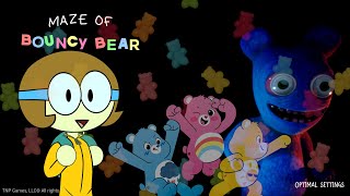 I CRAVED GUMMY BEARS AFTER PLAYING THIS GAME  Maze of Bouncy Bears [upl. by Otilia511]