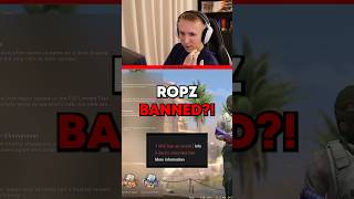 Ropz Banned Playing CSGO with OhnePixel csgo shorts [upl. by Nirre]