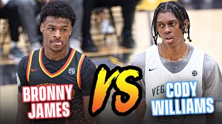 Bronny James vs NBA Players Younger Brother 👀🔥 Strive for Greatness vs Vegas Elite 🚨 [upl. by Nathan]