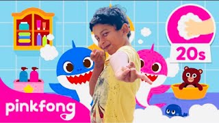 Wash Your Hands Dance Challenge join BabySharkHandWashChallenge Pinkfong [upl. by Lash]