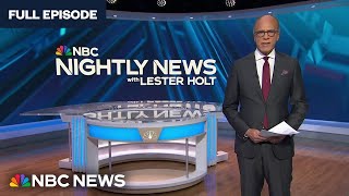 Nightly News Full Broadcast  Jan 25 [upl. by Nnahaid227]