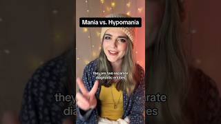 Mania vs Hypomania [upl. by Anaigroeg]