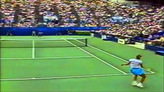 Chris Evert vs Zina Garrison 1989 US Open quarterfinals [upl. by Barbara]