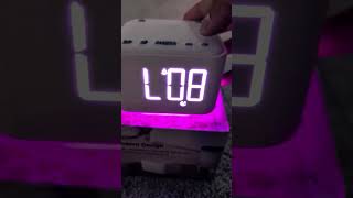 BEST Sound Machine Alarm Clock for Bedroom 4 in 1  alarm soundmachine nightlight speaker [upl. by Beverlee]