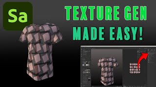 how to use texture generators in adobe substance sampler [upl. by Ganny]