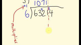 Long Division trick 2  an easier way [upl. by Aerahs]