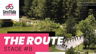 Giro dItalia 2024  Stage 8 The Route [upl. by Pulling]