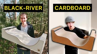 CARDBOARD BLACKRIVER FINGERBOARD RAMP [upl. by Jann310]