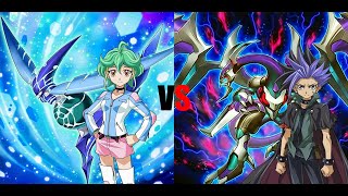 Yugioh What If Yuto vs Rin [upl. by Josi372]