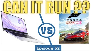 Ryzen 5 3500u Huawei Matebook D14 Episode 52 Can it run FORZA HORIZON 5 GAMING TEST [upl. by Heindrick]