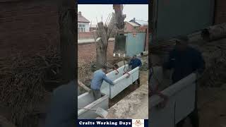 The Process Of Making A Drain  Expert Man And Machinery Can Improve Work Efficiency [upl. by Arlina]