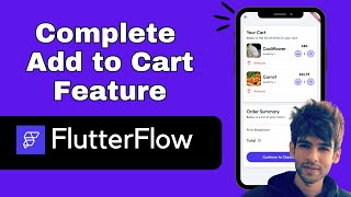 Complete Ecommerce ADD TO CART Feature in Flutterflow CLONE APP Available 🚀🔥 FlutterFlowTutorial [upl. by Eppillihp]