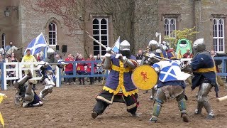 SCOTLAND V SWEDEN Medieval Combat 5 v 5 for IMCF World Championship Scotland 2018 [upl. by Donahue]