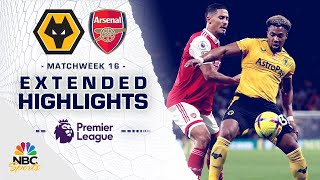 Wolves v Arsenal  PREMIER LEAGUE HIGHLIGHTS  11122022  NBC Sports [upl. by Gracia852]