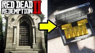 I FOUND 7 GOLD BARS HERE How to Make EASY FAST MONEY in Red Dead Redemption 2 [upl. by Corkhill]