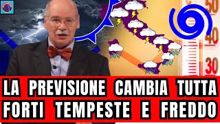 METEO ITALIA LA PREVISIONE CAMBIA TUTTA PREPARATI E FAI ATTENZIONE ALLA FORTE TEMPESTA E AL FREDDO [upl. by Korry]