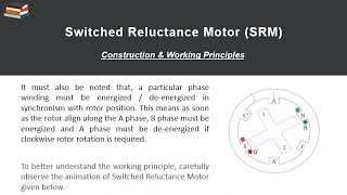 Switched Reluctance Motor  Prof Ankit Chourasia  SISTec GN Bhopal [upl. by Edithe]