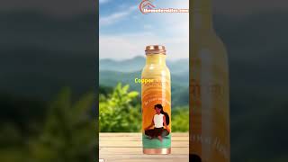 Top 5 Copper Water Bottles You Need shorts copperwater [upl. by Eirolav]