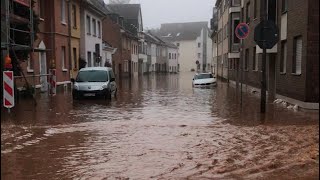 Hochwasser Mühlenstrasse Euskirchen 15072021 530 Uhr [upl. by Theodoric]