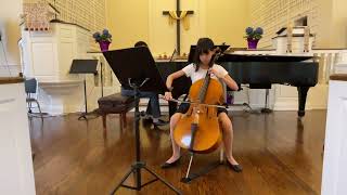 Zoe Fong cello  Ernest Bloch From Jewish Life Prayer [upl. by Alonzo]