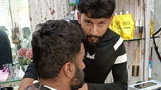 Haircut and beard style hair dye skin cleansing hair MHC boys hair style [upl. by Airrehs997]