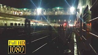 Night Arrival At Jabalpur Jn  PatliputraMumbai LTT Superfast Express Hauled By ET WDP4D [upl. by Tertias85]